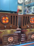R-1910 Nostaljik Masaüstü Radyo Bluetooth FM Dekoratif Toptan