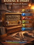 Nostaljik R-1956 model Bluetooth Fm radyo