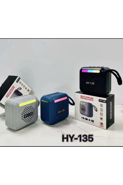 HY-135 Kablosuz Taşınabilir Bluetooth Hoparlör Mini Toptan