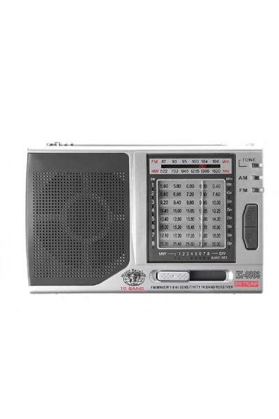 Kchibo KK-9803 Pilli Cep Radyosu 10 Bant FM MW SW Deprem Radyosu Toptan