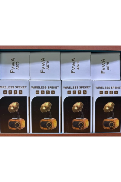 Nostaljik Mini Gramofon Radyo Bluetooth USB AUX Dekoratif Toptan