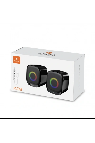 PC hoparlörü 1+1 Bluetoothlu USB girişli