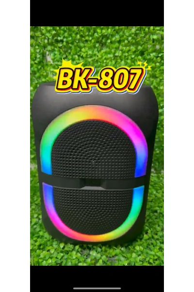 Speaker BK-807 model mikrofonlu Bluetooth speaker