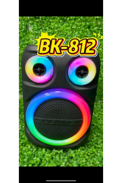 Speaker BK-812 model mikrofonlu Bluetooth speaker