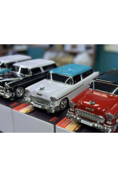 WS-1955BT Chevrolet Belair 1955 Klasik Araba Bluetooth Hoparlör Retro Dekoratif Speaker