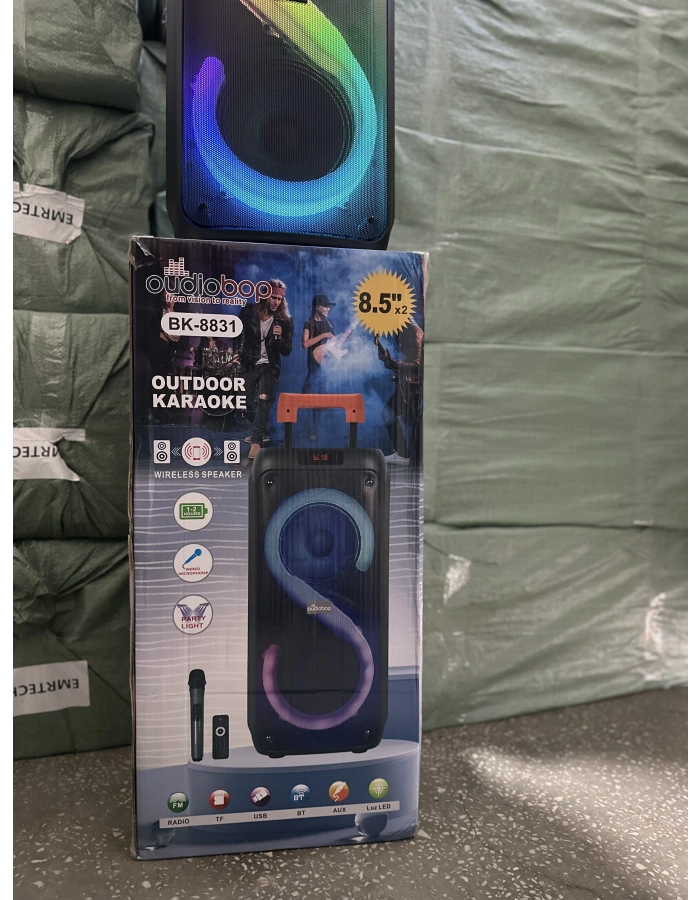 8833 8831 40W Çift Hoparlör Bluetooth Speaker Stereo TWS Toptan