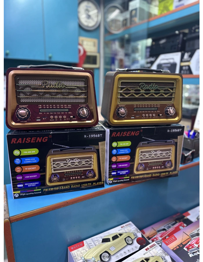 Nostaljik R-1956 model Bluetooth Fm radyo