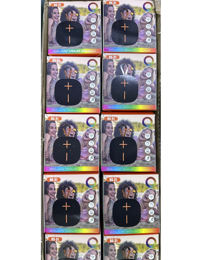 BS-31 RGB Işıklı Askılı Bluetooth Hoparlör Outdoor Taşınabilir Toptan