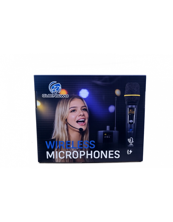 3’ü 1 Arada Profesyonel Kablosuz Mikrofon Seti – El + Headset + Yaka Mikrofon | Sahne, Sunum ve Video Çekim İçin