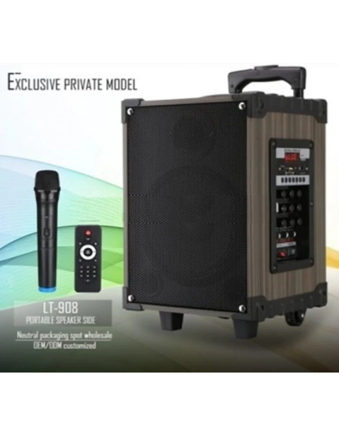 EMRTECH LT-908 Karaoke Bluetooth Hoparlör Mikrofonlu Süper Bass Toptan