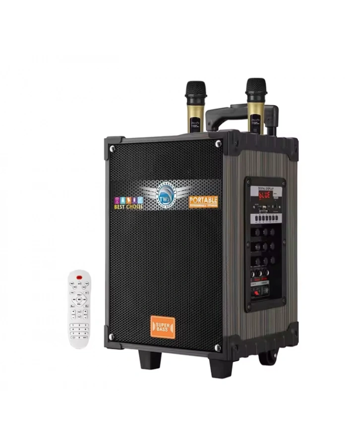 EMRTECH LT-910 Karaoke Bluetooth Hoparlör Çift Mikrofonlu Süper Bass Toptan