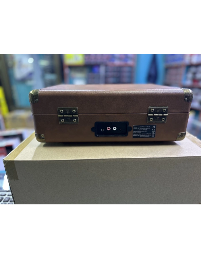 KNSTAR Plak Çalar USB’li ve Şarjlı