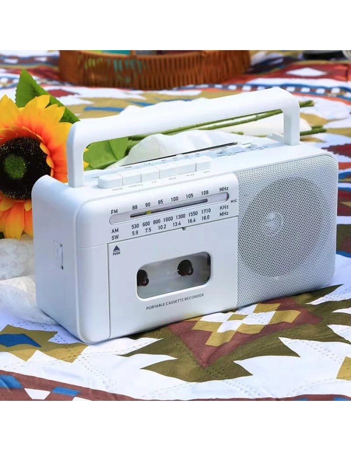 KNSTAR PX680 Şarjlı Nostaljik Kasetçalar Bluetooth – Retro Taşınabilir Kaset Çalar