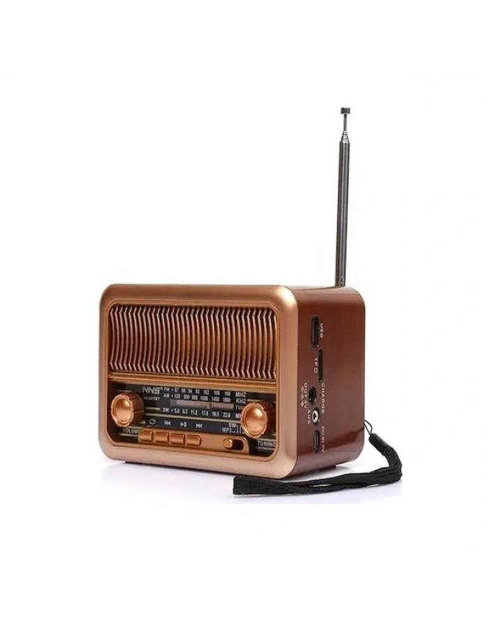 NNS NS-3315BT Taşınabilir Nostaljik Radyo Bluetooth Hoparlör Toptan
