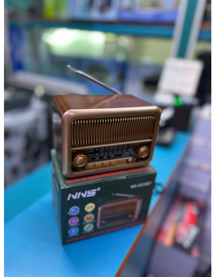 NNS NS-3315BT Taşınabilir Nostaljik Radyo Bluetooth Hoparlör Toptan