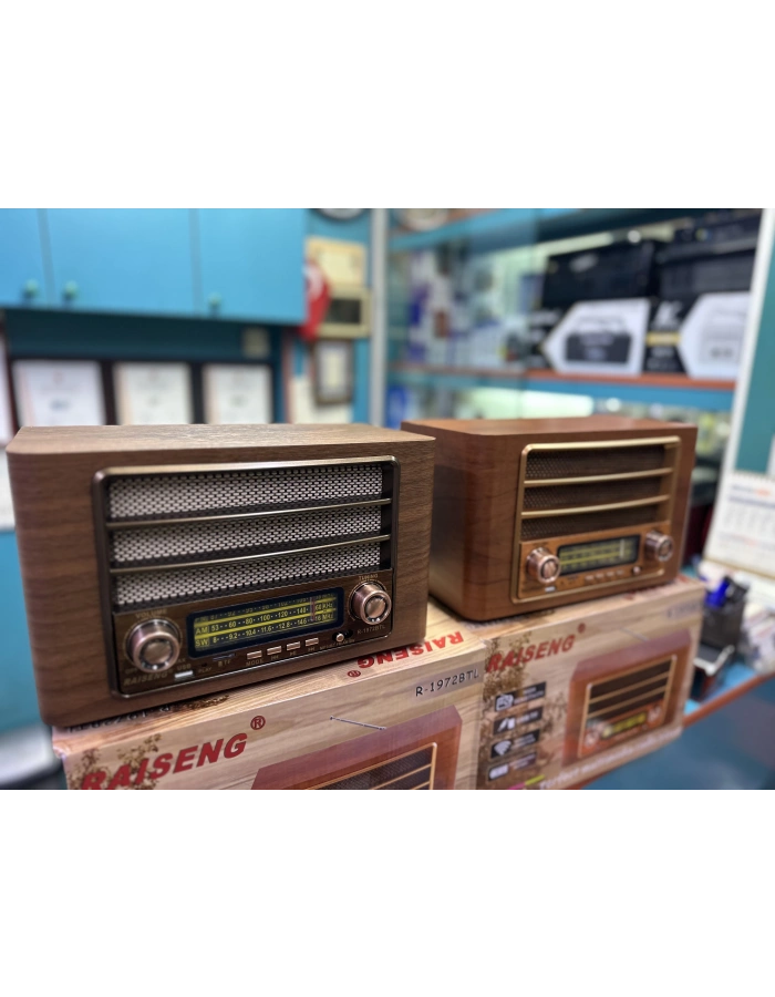R-1972 Nostaljik Masaüstü Radyo Bluetooth FM Dekoratif Toptan