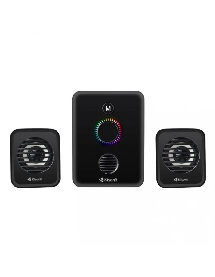 PC hoparlörü Bluetooth 2+1 USB ve jack girişli