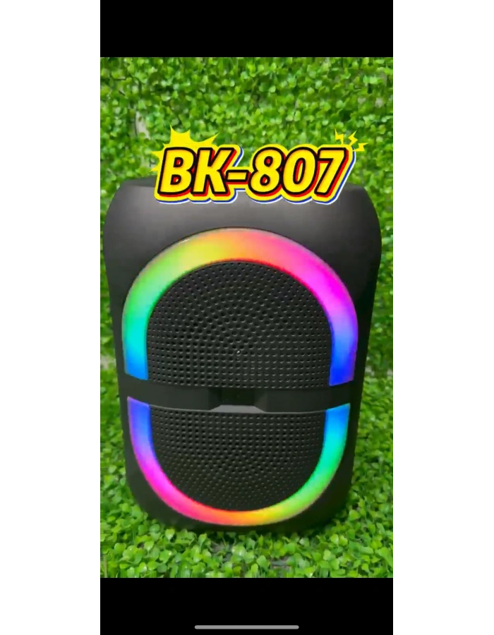 Speaker BK-807 model mikrofonlu Bluetooth speaker