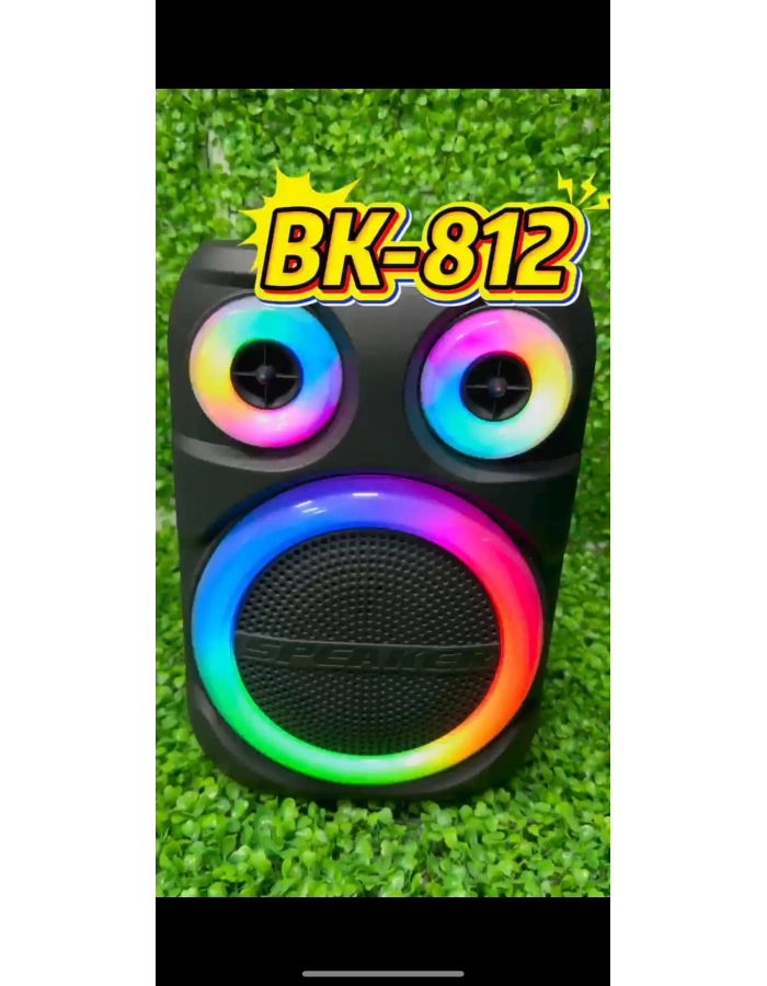 Speaker BK-812 model mikrofonlu Bluetooth speaker