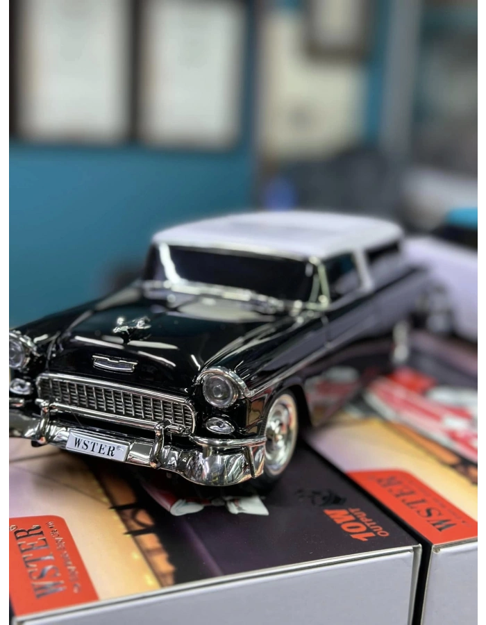 WS-1955BT Chevrolet Belair 1955 Klasik Araba Bluetooth Hoparlör Retro Dekoratif Speaker