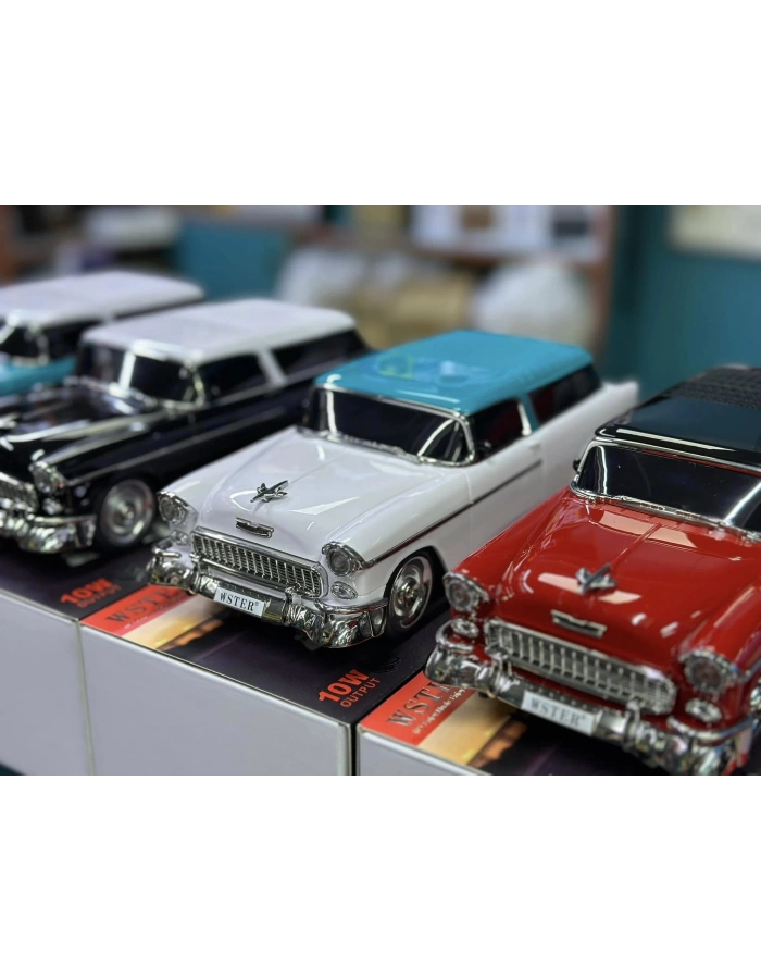 WS-1955BT Chevrolet Belair 1955 Klasik Araba Bluetooth Hoparlör Retro Dekoratif Speaker