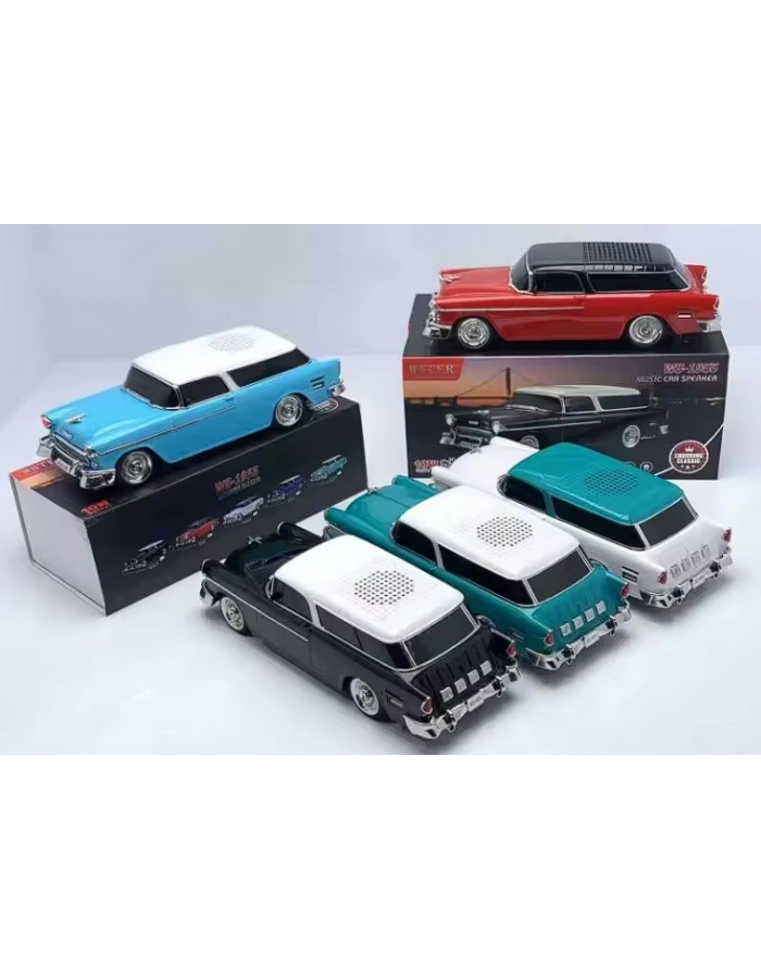 WS-1955BT Chevrolet Belair 1955 Klasik Araba Bluetooth Hoparlör Retro Dekoratif Speaker