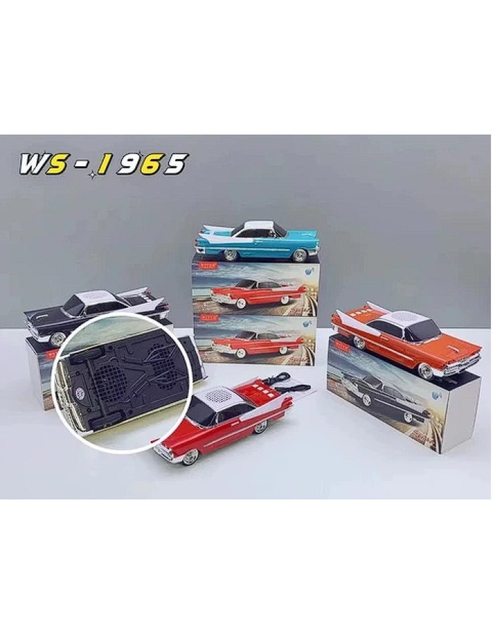 WS-1965BT 1965 Klasik Araba Bluetooth Hoparlör | Nostaljik Retro Toptan