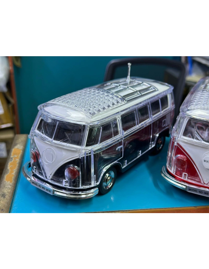 WS-267BT Vosvos T1 Minibüs Bluetooth Hoparlör Klasik Model