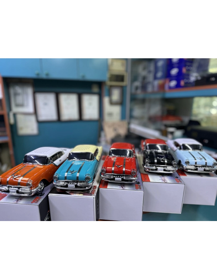 WS-598 Pontiac Klasik Araba Bluetooth Hoparlör | Nostaljik Toptan Satış