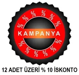 12 ADET ÜZERİ %10 İSKONTO