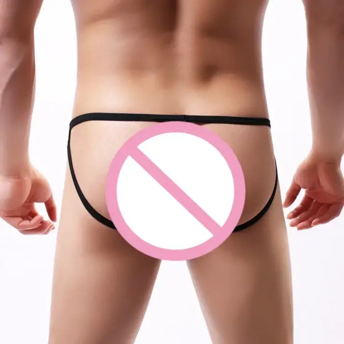 Fantezi Arkası Açık File Erkek Kilot (pedsiz)