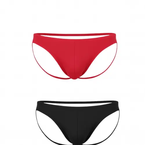 Fantezi Arkası Açık Seksi 2’li Erkek Külot