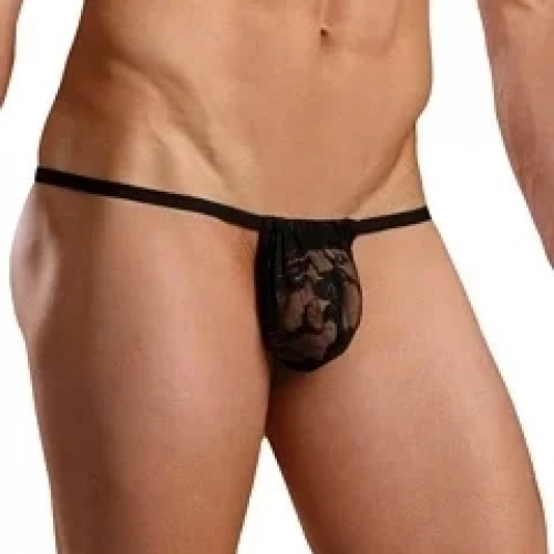 Fantezi Erkek Dantel İç Çamaşırı String Tanga