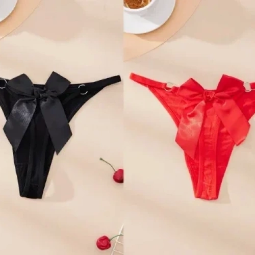 Kadın 2’li Fiyonklu Halkalı Tanga