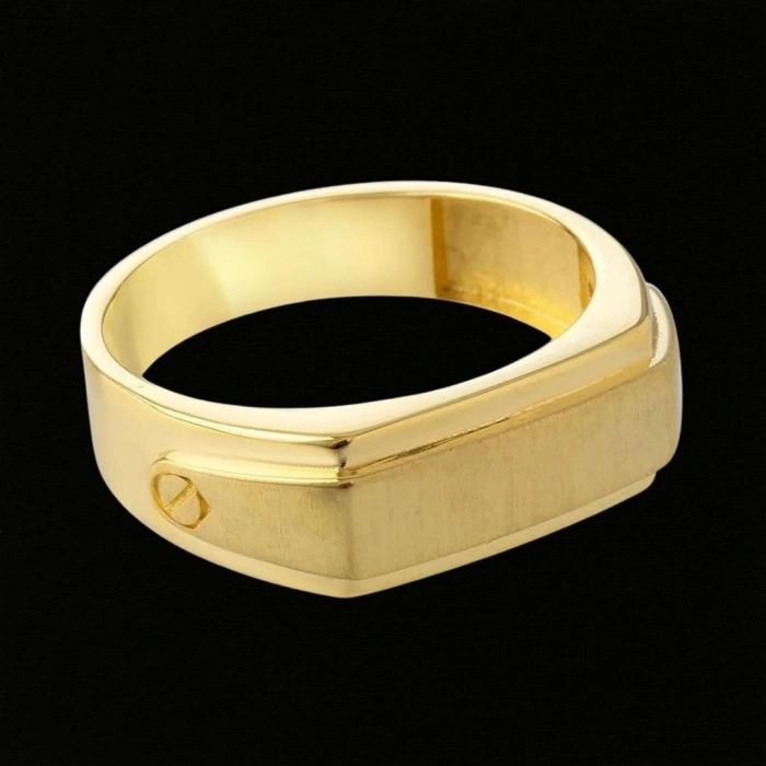 14 Ayar Altın Cartier  Erkek Yüzüğü