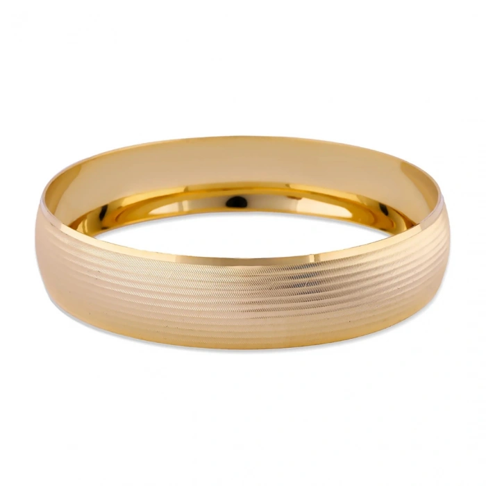 14 Ayar Altın Sade Bilezik