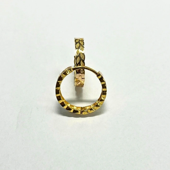 14 Ayar Altın Sarı Başak Küpe