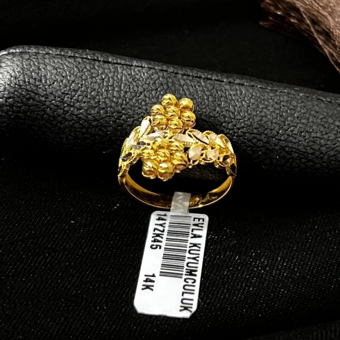 14 Ayar Altın Toplu Yüzük