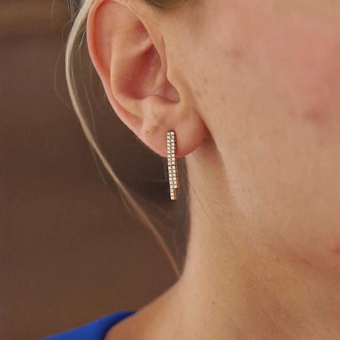 Altın Çift Sıra Su Yolu Set