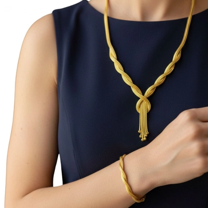 Altın Sarmal Kalze Set Takımı