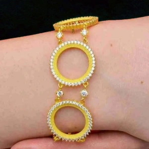 14 Ayar Altın 3 Çeyrekli Bileklik