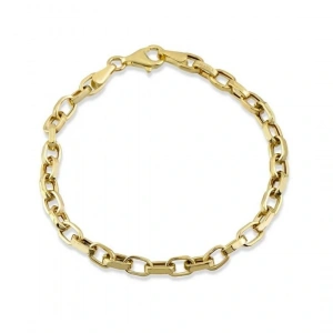 14 Ayar Altın Sade Çocuk Künyesi