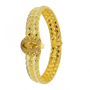 14 Ayar Altın Trabzon Hasır Kelepçe