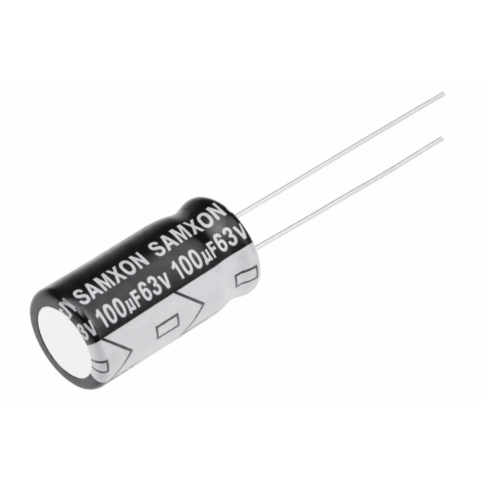100UF 63V Elektrolitik Kondansatör | DİP (20 adet)