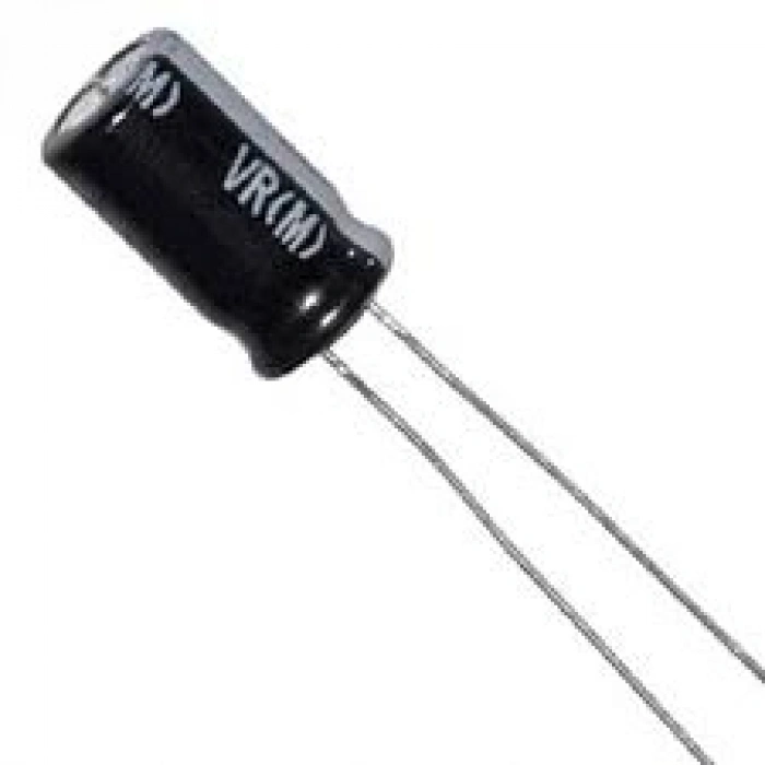 220uF 25V 10x15mm  Elektrolitik Kondansatör