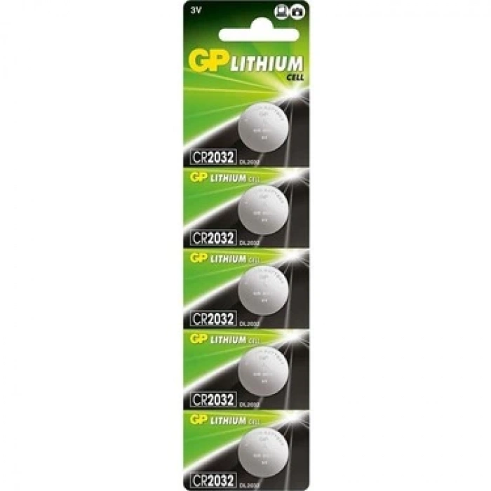 GP Cr 2032 Pil 5 Adet, Gp Pil
