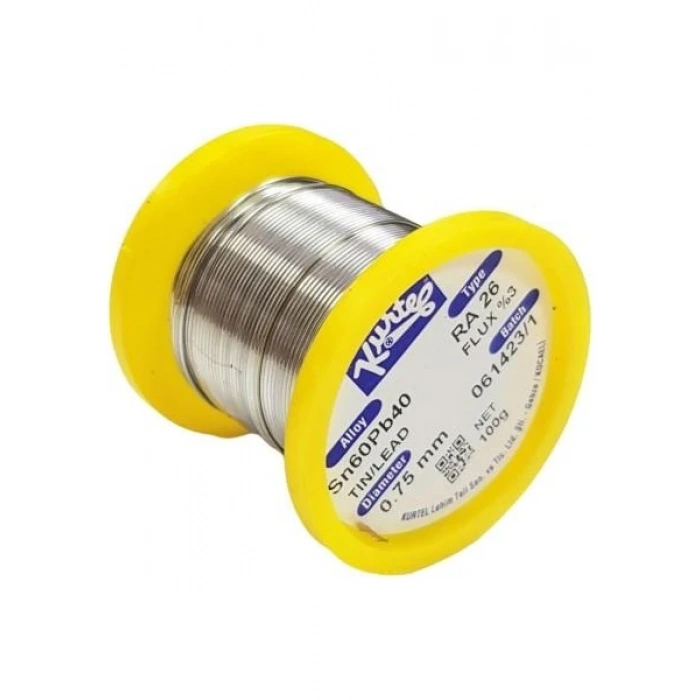 Kurtel 0.75 mm 100 Gram Lehim Teli SN60PB40