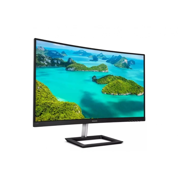 PHILIPS 325E1C/00 ELine 31.5 Curved (Kavisli) 4ms 75Hz 2560x1440 Quad HD VGA HDMI DP (VESA) Siyah Monitör