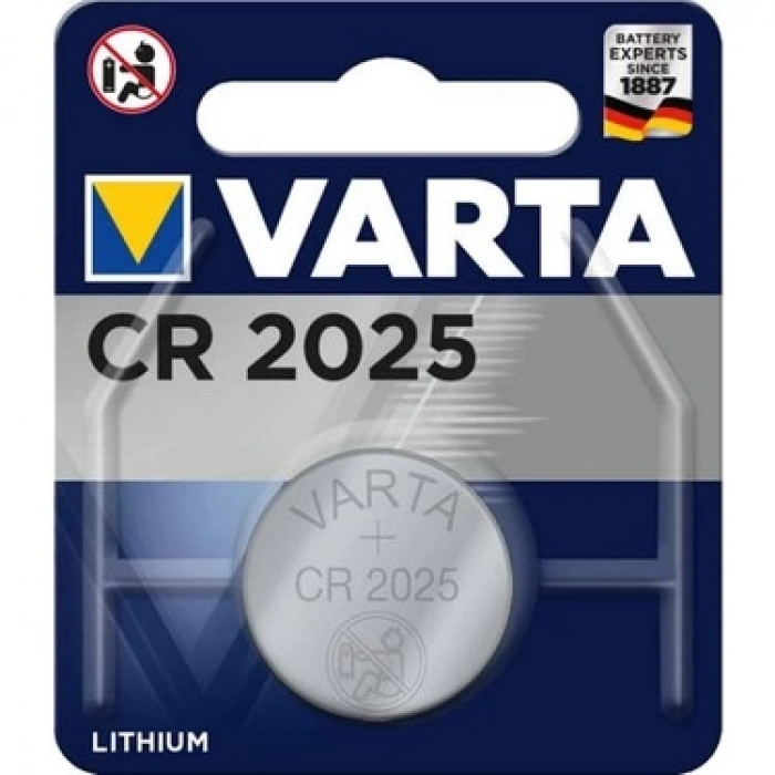 Varta Cr 2025 3V Lityum Pil Varta