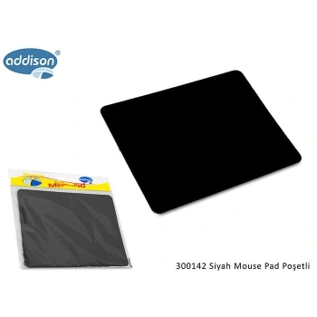 ADDISON 300142 Siyah Mouse Pad